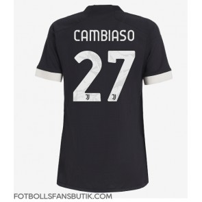 Juventus Andrea Cambiaso #27 Replika Tredje Tröja Damer 2023-24 Kortärmad